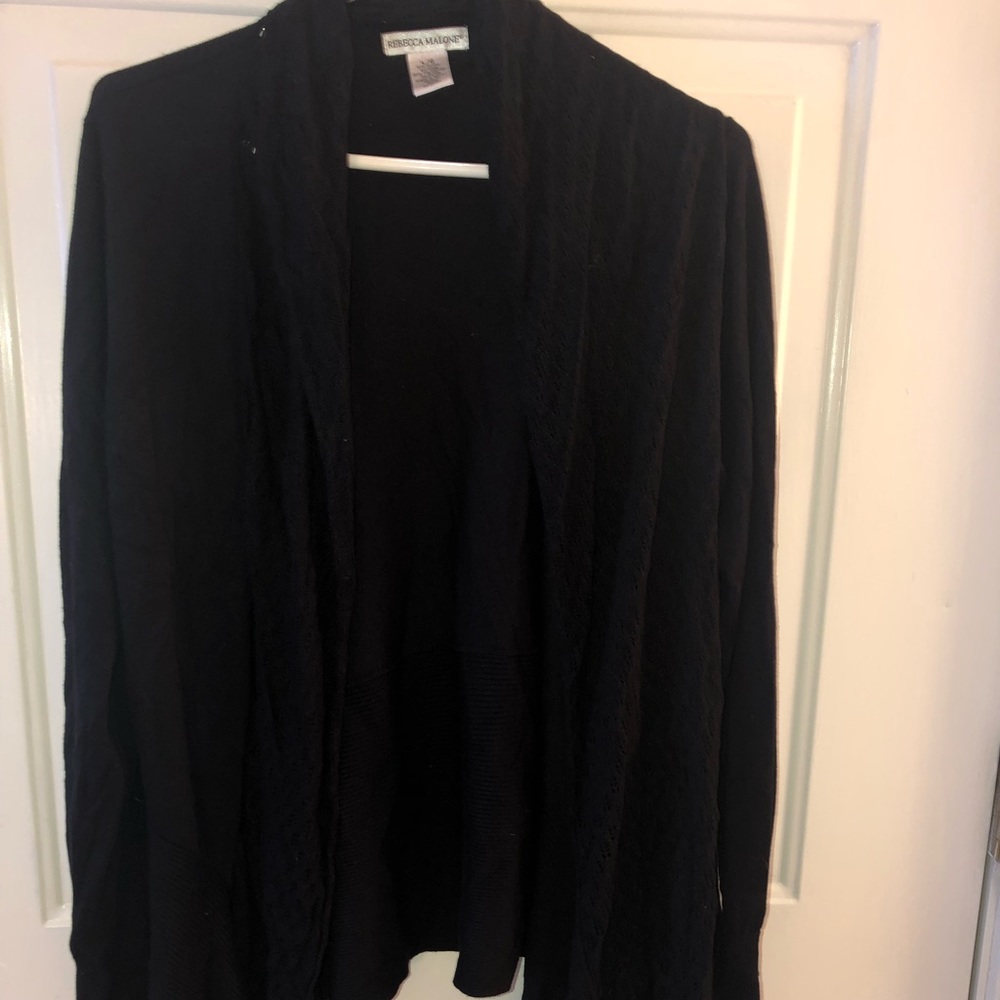 Cardigan Size Large Black